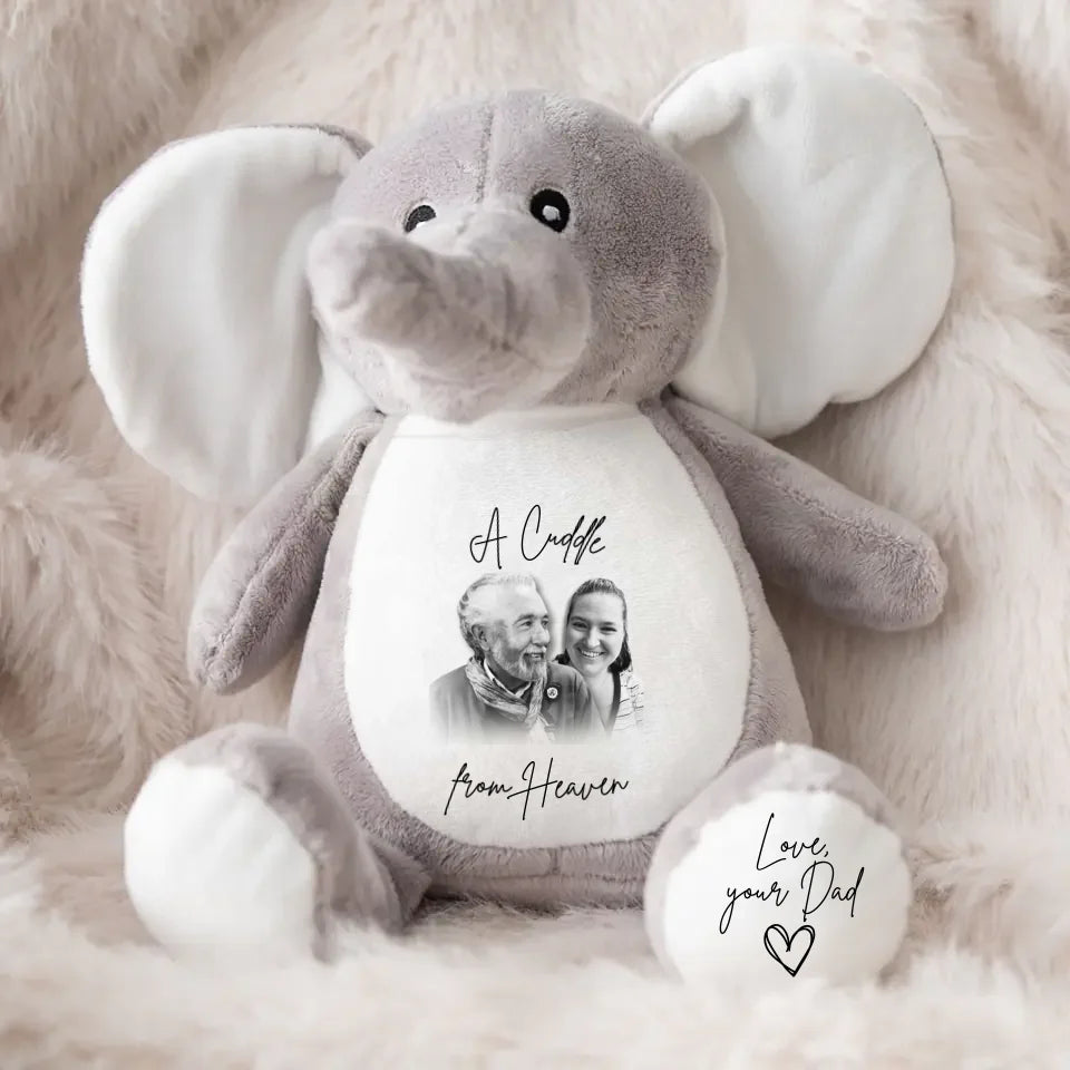 Personalised Cuddle Bear | A Heavenly Hug